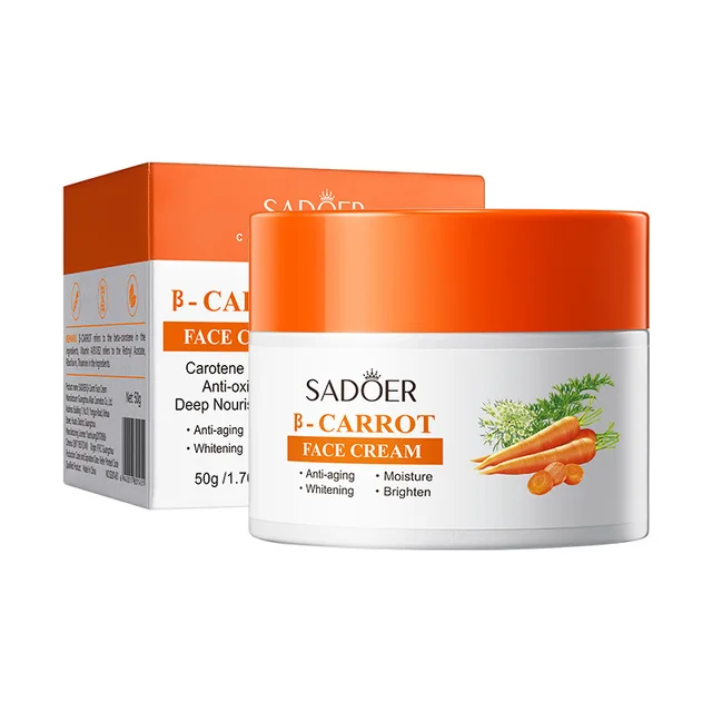 B- Carrot Face Cream