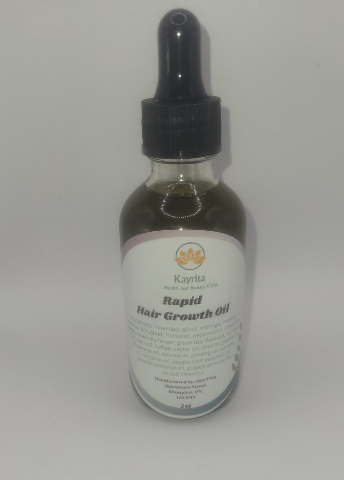 Rapid Hair Growth Oil